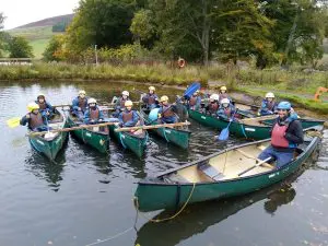 Newcastle School for Boys trip to Robinwood