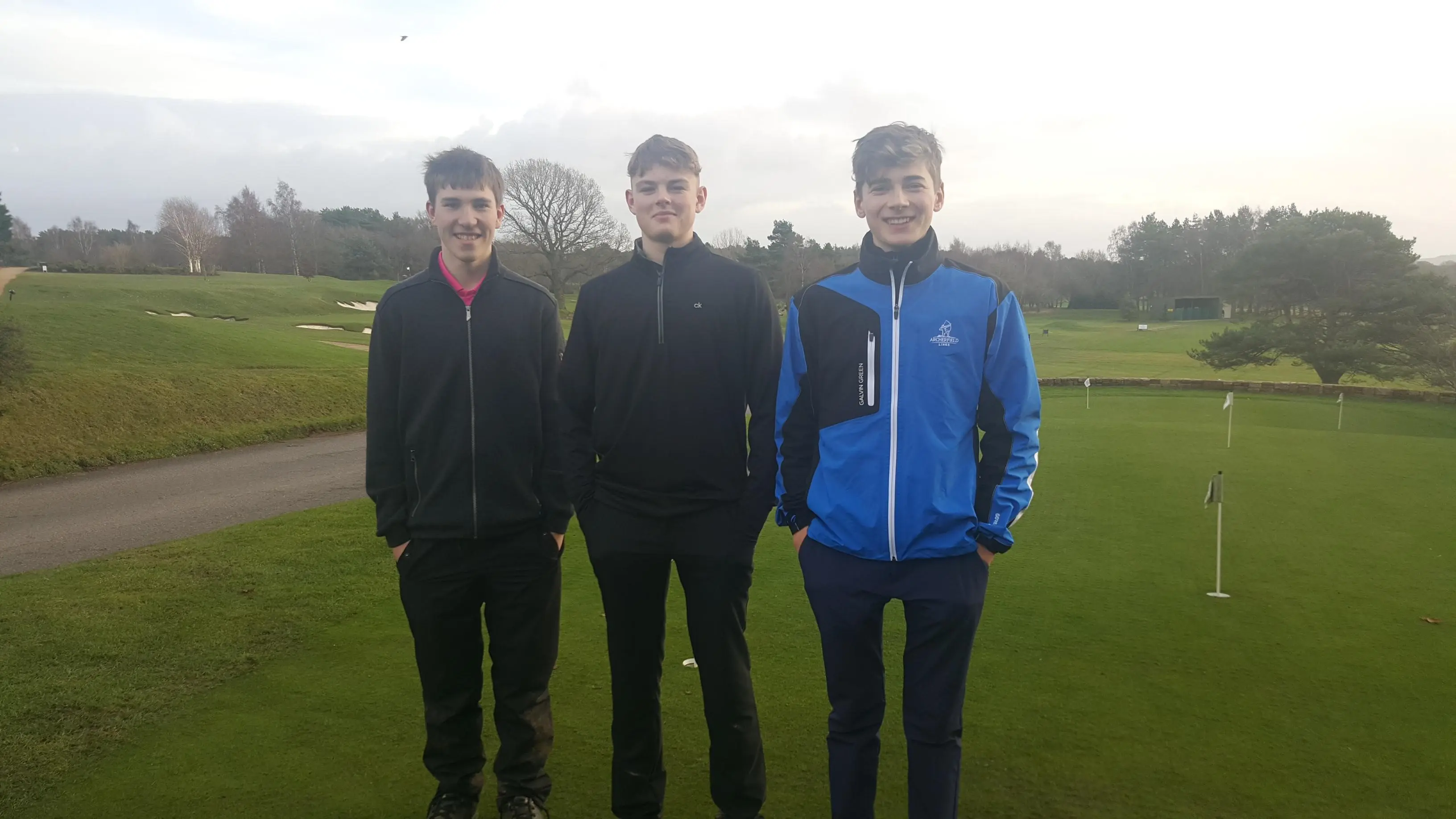 Senior golf competition