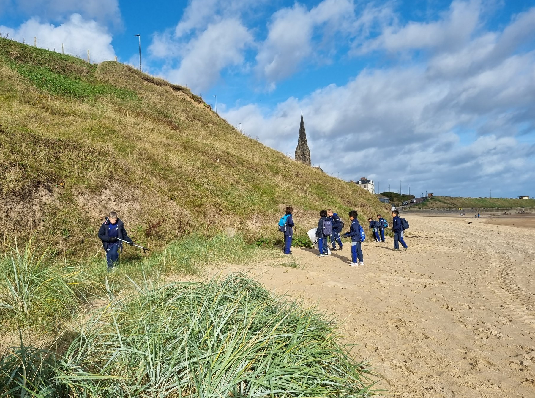 School Beach Clean